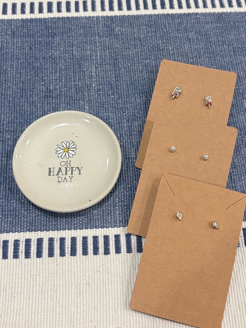Ring Dish & Earrings Bundle